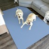 KOZYFLY Washable Entryway Rug 3x5 Ft Area Rugs Cotton Rubber