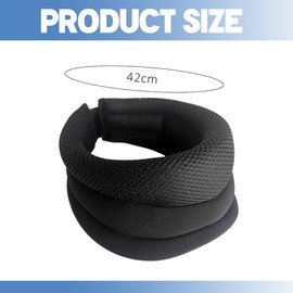 1 Stück Nackenstütze für Nackenschmerzen Unterstützung, Weich Halskrause für Schlafen, Wirbel Ausrichten und Stabilisieren, Entlastet Druck in der Wirbelsäule