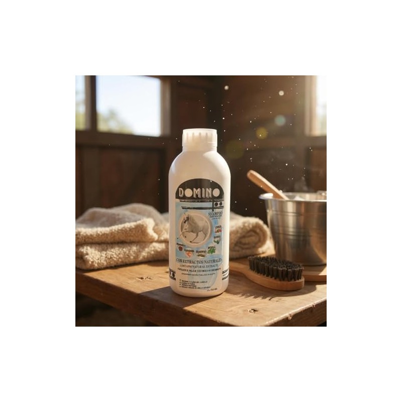Domino Shampoo para Caballo 1lt