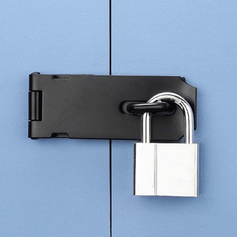 Padlock Hasp 4 Inch Door Hasp Latch Lock Stainless Steel