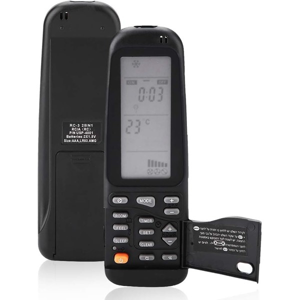 CABLEPELADO Universal Air Conditioner Remote Control for Airwell Emailair Electra