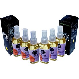 JYE Aceite De Calendula Natural, todo tipo de piel. Set de 6 botellas