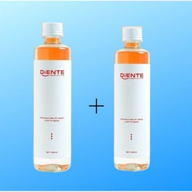 Diente Mildly Acidic Propolis Gargle 500ml 2ea Bad Breath Remover Tonsil Stones / 디엔테 약산성 프로폴리스 가글 500ml 2개 구취제거제 입냄새제거 편도결석
