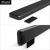 APS iBoard Running Boards 5 inches Matte Black Custom Fit