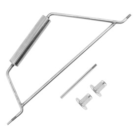 Bonfire FirePit Handle Accessory,Single FirePits Handle,Portable Camping Outdoor FirePit Tool for Carrying Camp Equipment Stoves and Backyard FirePits,with Extension Rod