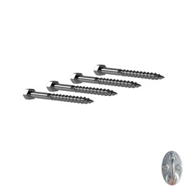 WSOQYEO Heavy Duty Fitness Workout Resistance Band Wall Anchor and Wall Anchor Screw Fittings Suitable for Strength Training Physical Exercises in Home Gyms (M8 Screws)