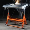 Welding Table 30" x 20", Retractable Guide Rails - 400
