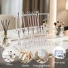 Acrylic Pen Display Stand, 2-Tier, 30 Slots, 1.3cm Wide Slots
