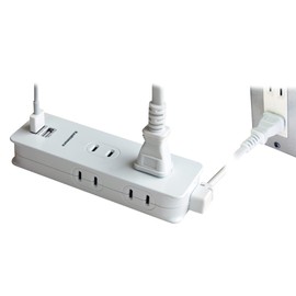 Kashimura NAC-045 AC Tap with 4 AC Outlets and 2 USB Ports for Up to 6 Products