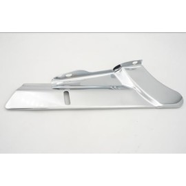 PSLER Rear Lower Belt Guard - Chrome Lower Belt Guard Cover Compatible with Touring Electra Glide Street Glide Road King Glide FLHT FLHX FLHR FLTR 2009-2025 (Chrome)