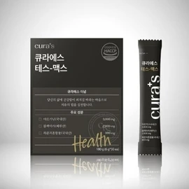 CuraS Tessmax 3 boxes 30 packs Arginine Black Maca / 큐라에스 테스맥스 3박스 30포 아르기닌 블랙마카