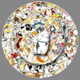 100 PCS Cute Hand-Painted Small Cat Stickers for Skateboard,Laptop,Phone,Luggage,Computer,Bicycle,Water Bottle Decals for Teens,Adults,Boys,Girls,Kids,Children Vinyl Waterproof Stickers