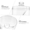 GLEAVI 2pcs Acrylic Seasoning Box Large Capacity Spice Container for