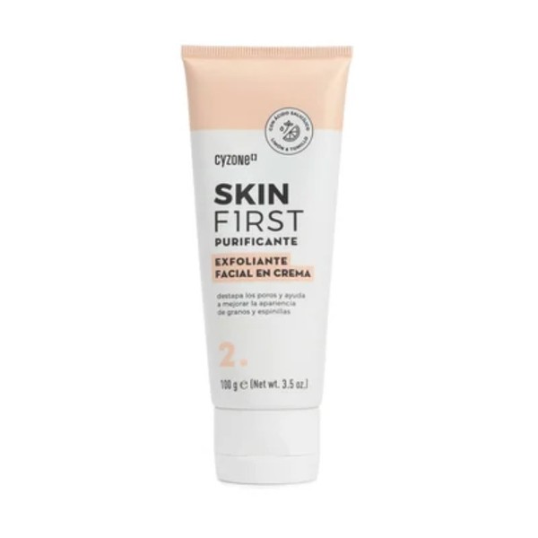 Cyzone Skin First Purifying Exfoliating Facial Scrub Cream Prevents Blackheads