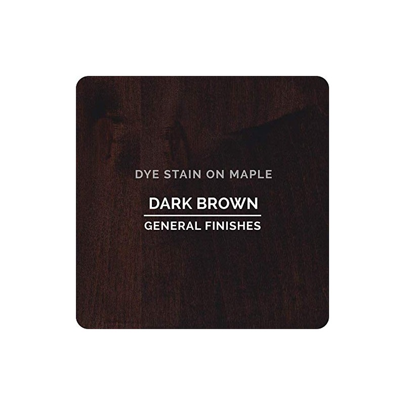 General Finishes Water Based Dye, 1 Gallon, Dark Brown