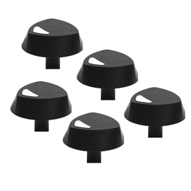 YIBEICO 5Pcs Upgraded Version Stove Knob for Dacor 72731, ABS Stove Knob Replacement for Dacor Cooktop Replace (5)