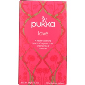 Pukka, Tea Love Organic, 20 Count