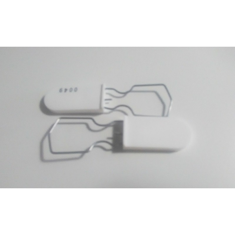 CHATEAU White Security Meter Seal Water Electric Clasp Plastic Padlock