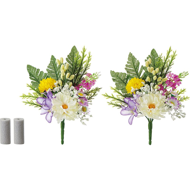 Kojito Buddhist Flowers Artificial Flowers Mini 2-Bunch Set Designed by