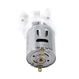 Bomba de Agua Mini Autocebante DC 3-12V con Motor RS-360SH para Acuarios Tanques de Peces Bonsái y Proyectos de Bombeo
