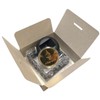 SUPIA Actual Physical Litecoin with Silver Plating Display Iem Case