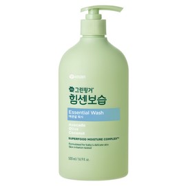 Green Finger Strong Moisturizing Essential Baby Body Wash, 500ml, 1 pc / 그린핑거 힘센보습 에센셜 유아 바디워시, 500ml, 1개