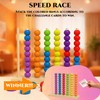 Wooden Color Stacking Puzzle Game for Adults with 20 Challenge