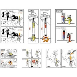 ksp partners ltd e-commerce CLIPPER LIGHTERS (48 X RANDOM)