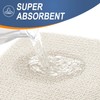 OLANLY Toilet Rugs U-Shaped 24x20, Extra Soft Absorbent Thick Memory