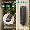 MHHQ Wall Mounted Trash Can Outdoor Commercial Receptacles Container Disposal
