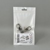 Set of 3 Stainless Steel Shackle Paracord Bracelets Cords with