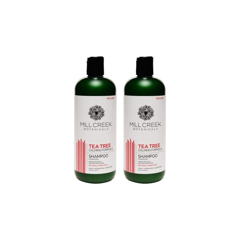 Mill Creek Botanicals Tea Tree Shampoo 14 oz - 2