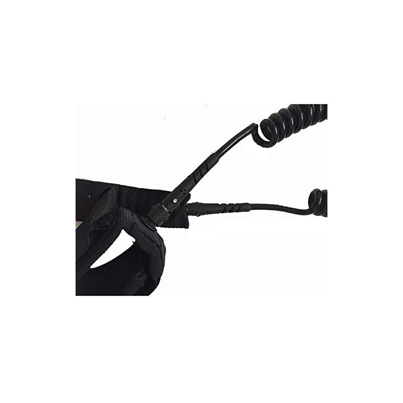 Namvo Surfboard Leash With Hook and Loop Closure Metal Double