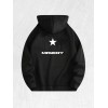 Misery Star Silhouette Hoodie 100% Cotton US Warehouse 7 ColorsColor:
