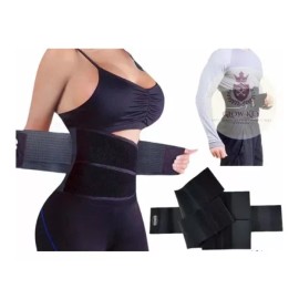 Techno Faja 3 Velcros Mujer Moldeadora De Silueta Y Cintura Talle25