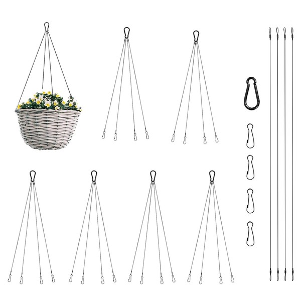 MRRCYUR Chain for Hanging Plants, Hanging Basket Chains Replacement 4