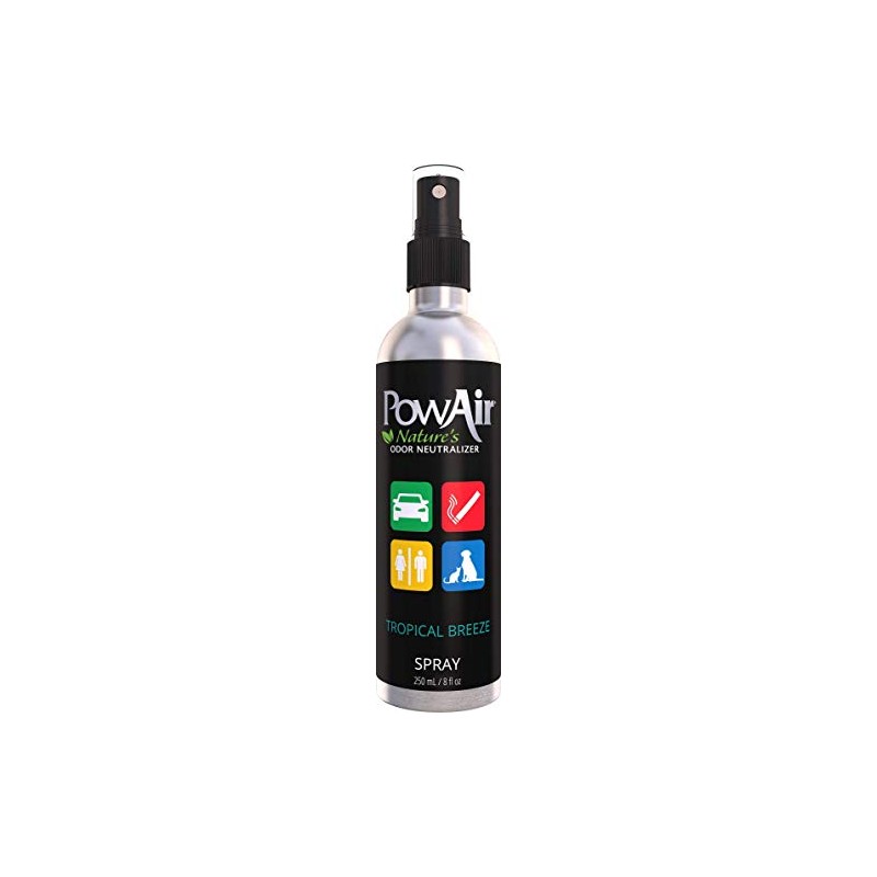 PowAir All-Natural Odor Neutralizer Spray (Tropical Breeze, 8 oz)