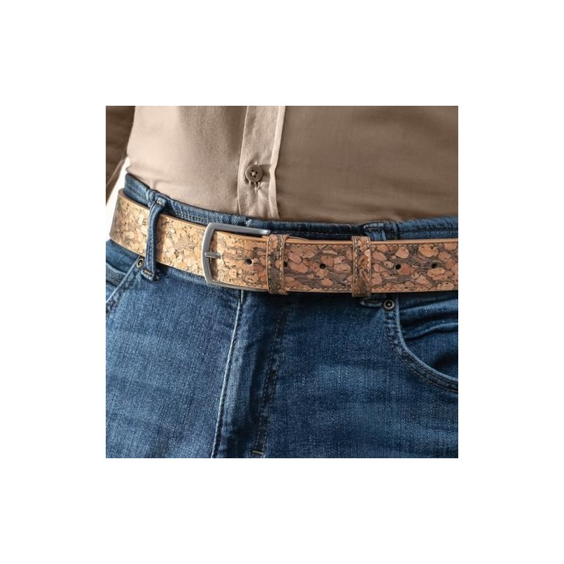 Simaru Buenos Aires Men's Belt, 35 mm Wide, Can Be