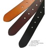 Men's Replacement Belt Strap Genuine Leather Vintage Casual Belt Strap