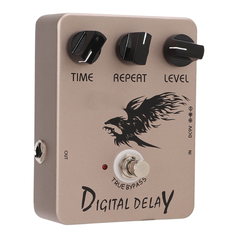 Digital Delay Effect Pedal Electric Guitar Pedals with True Bypass