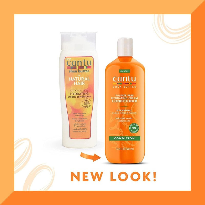 Cantu Shea Butter for Natural Hair shampoo and conditioner, sulphate