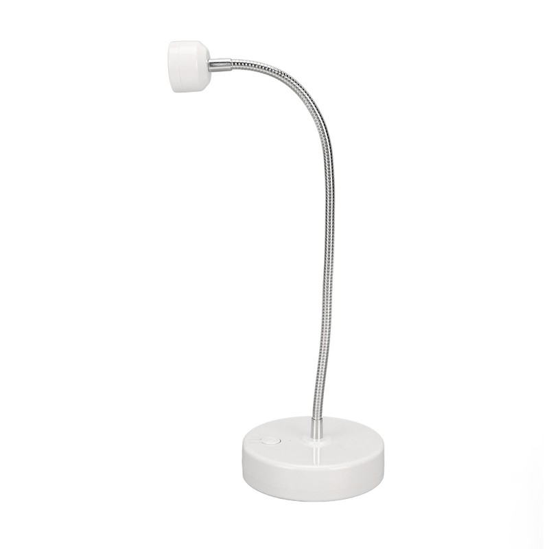 Gooseneck LED Nail Lamp UV 3 Light Chips Rechargeable Nail