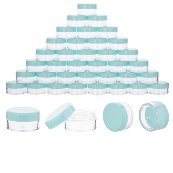 40Pcs 10 Gram Plastic Cosmetic Containers with Lids for Lotion,