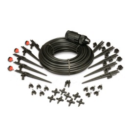 Rain Bird PATIOKIT Drip Irrigation Patio Watering Kit, Connects to Faucet, 1/4" Drip Tubing
