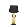 Reality Leuchten Ceramic Table Lamp with Fabric Shade