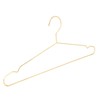 17.7" Strong Metal Wire Clothes Hangers, Coat Hanger, Standard Suit
