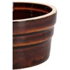 KOTARBAU® Ceramic Jar, Diameter 14 cm, Stoneware Pot, Lard Pot,