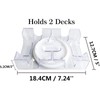 Yuanhe 2 Deck Rotating-Revolving Playing Card Tray, Card Holder