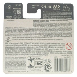 Matchbox - 2019 Volkswagen Beetle Convertible - MBX 14/100 - HFR73 - Short Card - Superfast Lesney - VW Cabriolet - Orange - Mattel 2022