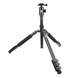 Sirui SUET2004 ET-2004 Aluminum Tripod with E-20 Ball Head, Black